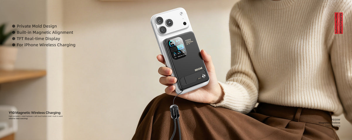 Magnetic Wireless <br>
Desktop Charging Solutions for iPhone Setups