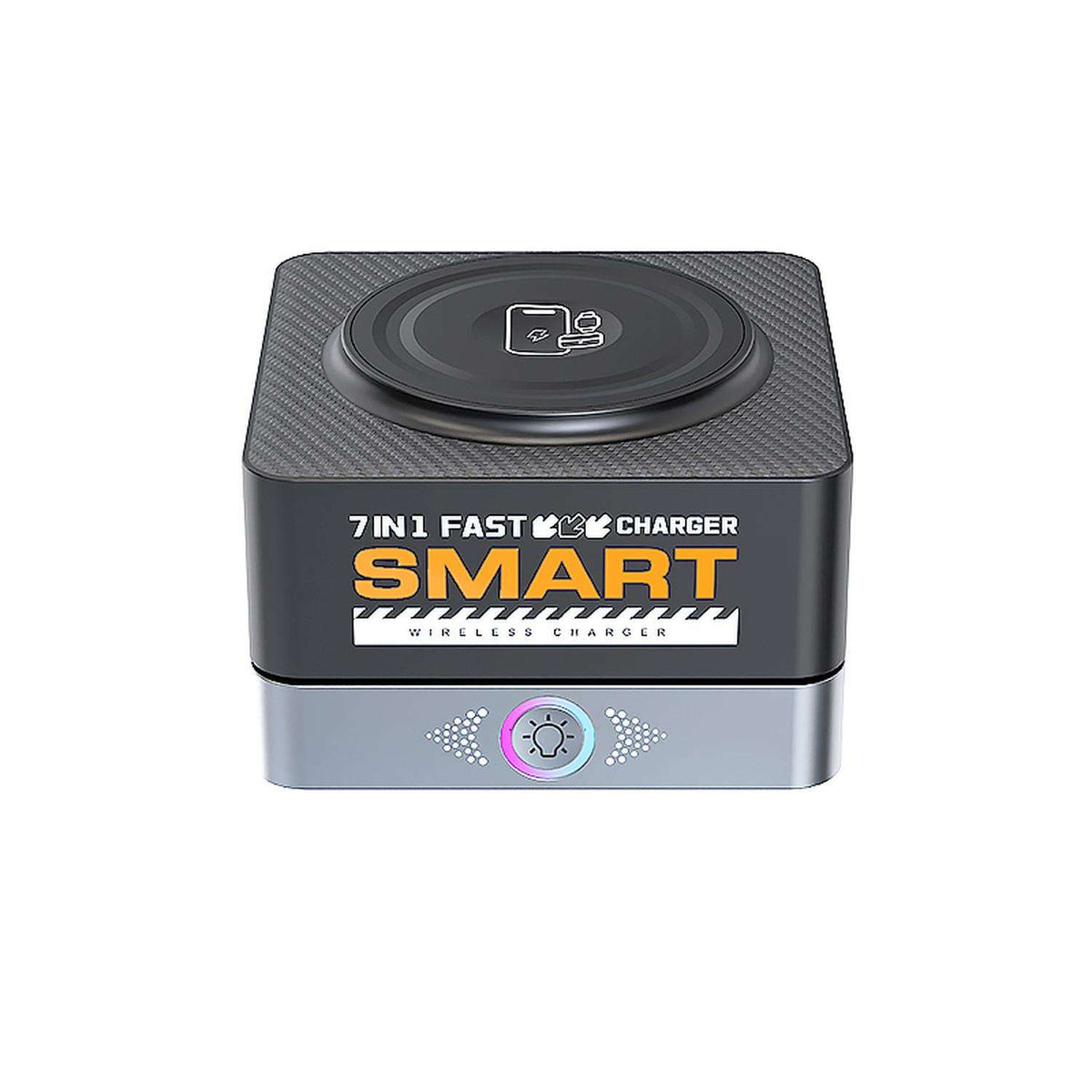 65W 7-in-1 Desktop Charger with Magnetic Wireless Charging & Multi USB C Ports