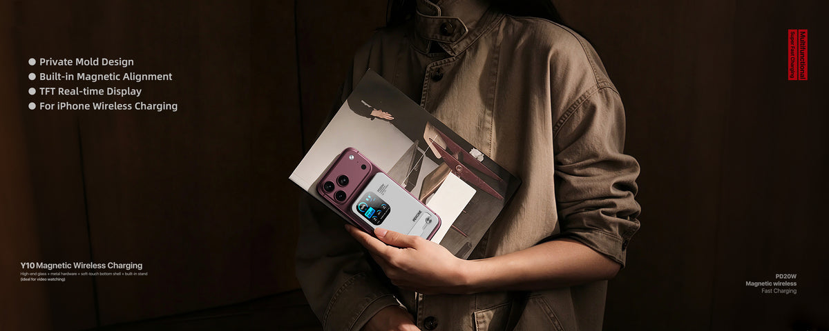 Magnetic Wireless <br>
Desktop Charging Solutions for iPhone Setups